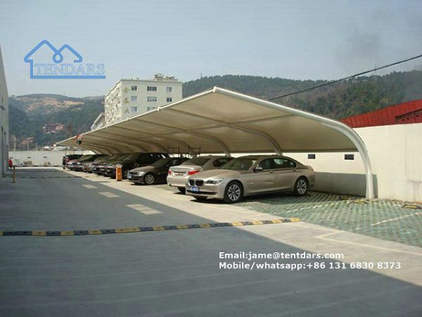 Car Parking Tent Membrane Structure For Permanent Using Canopy Shed Car Parking Tent Membrane Structure For Permanent Using Canopy Shed